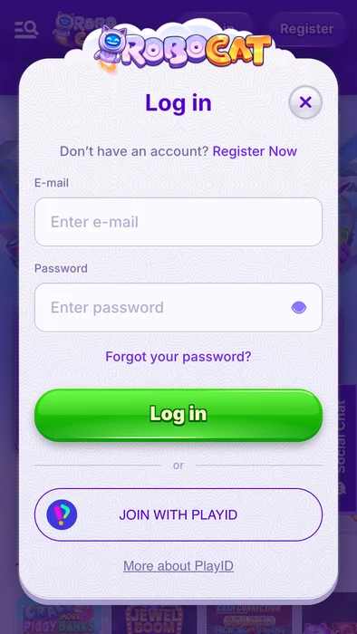 Robocat metody płatności